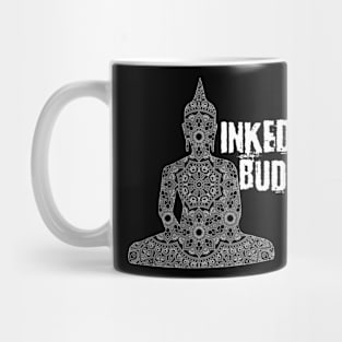 Cool Inked Buddha Buddhism Tattoo Addict Mug